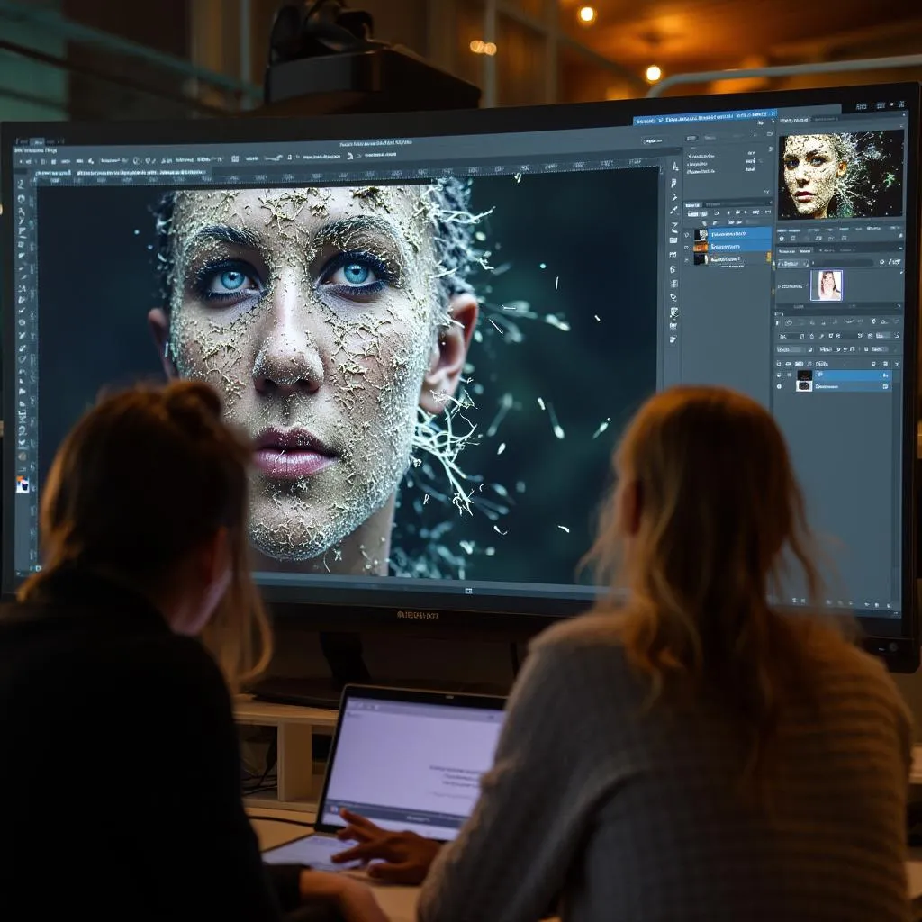 Atelier de post-production et retouche photo
